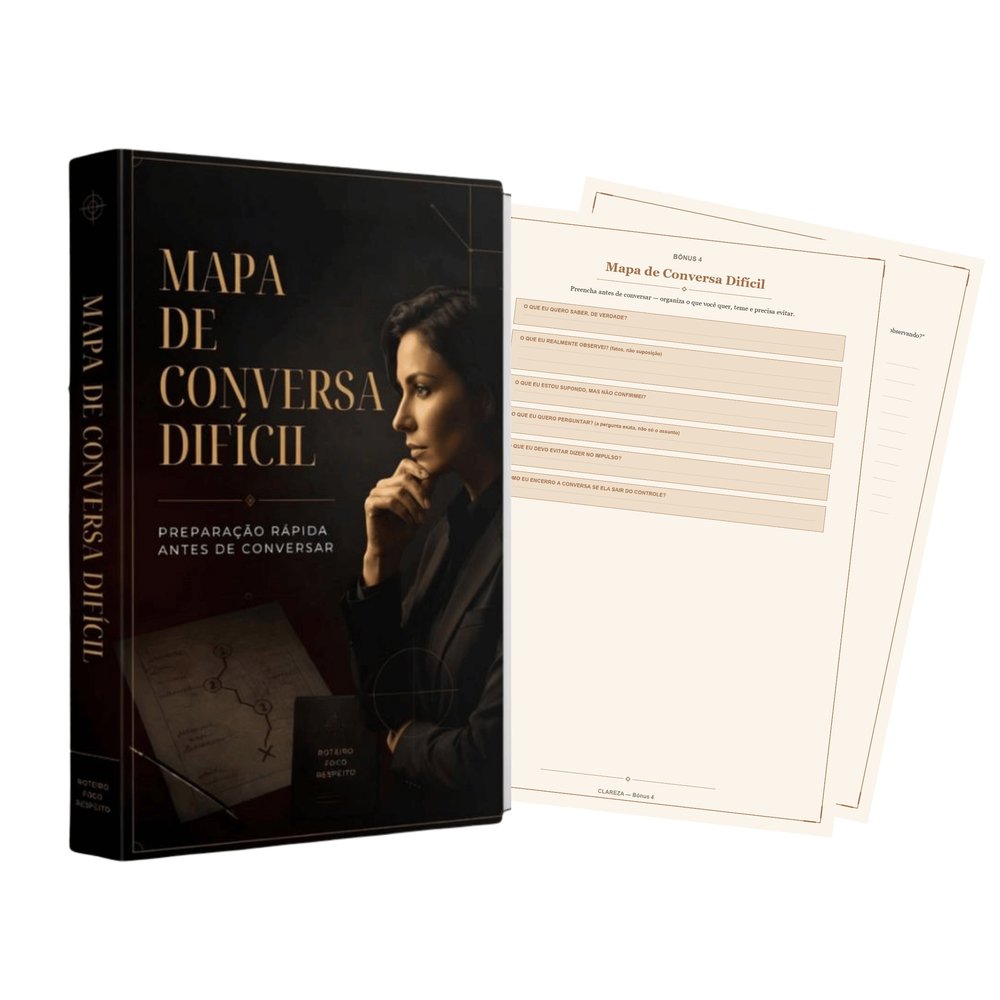 Capa do bônus Mapa de Conversa Difícil