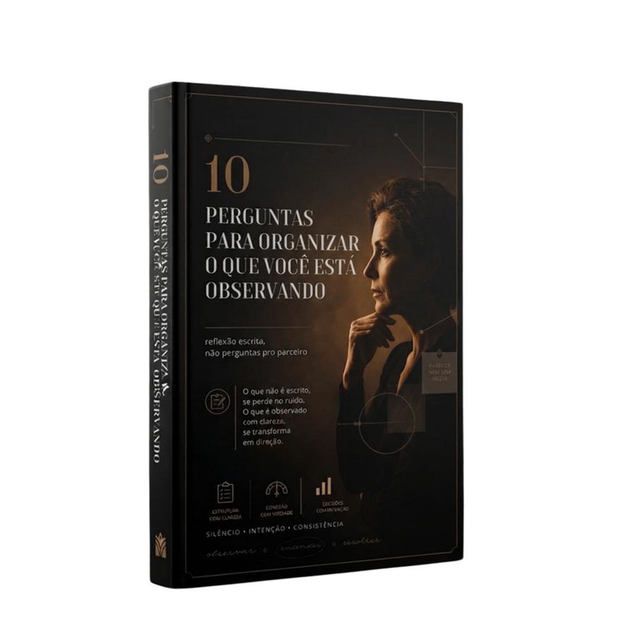 Capa do bônus 10 Perguntas Para Organizar o Que Você Está Observando